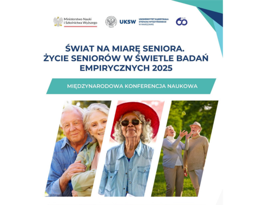 You are currently viewing Międzynarodowa konferencja naukowa „Świat na miarę seniora. Życie seniorów w świetle badań empirycznych 2025”